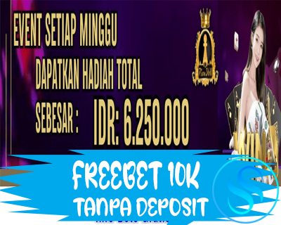 Freebet Gratis Rp 10.000 Dari pion368 Tanpa Deposit