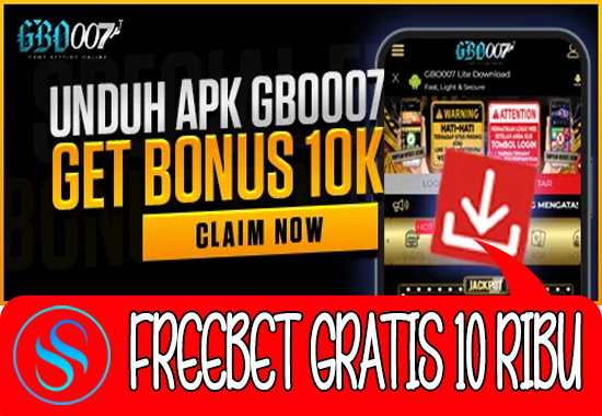 Freebet Gratis Rp 10.000 Tanpa Deposit GBO007