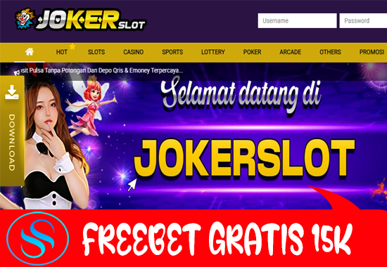 Jokerslot Freebet Gratis Terbaru Rp 15.000 Tanpa Deposit