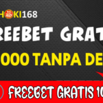 Freebet Gratis Rp 10.000 Tanpa Deposit Dari KKHOKI168