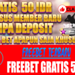Freebet Gratis Rp 50.000 Tanpa Deposit Dari ASIANBET88