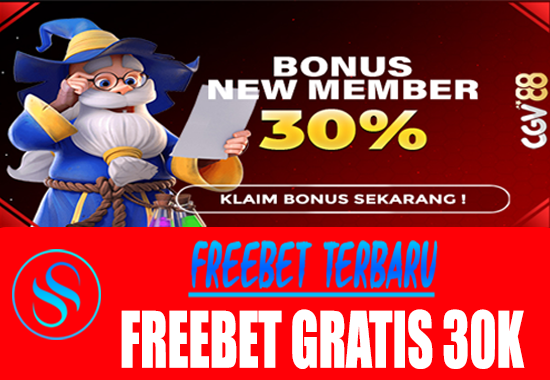 Freebet Gratis Rp 30.000 Tanpa Deposit Dari CGV88