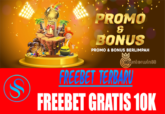 Freebet Gratis Rp 10.000 Tanpa Deposit Dari Counterwin88