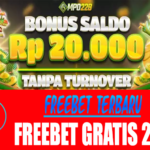 Freebet Gratis Rp 20.000 Tanpa Deposit Dari MPO228