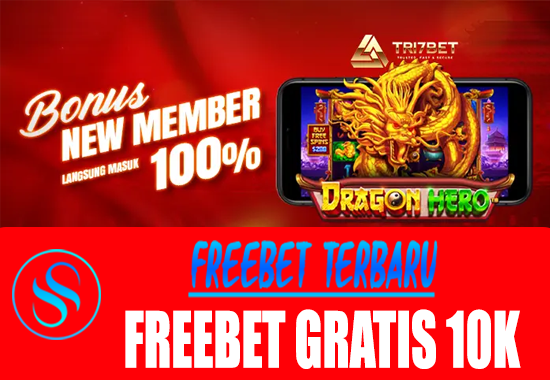 Freebet Gratis Rp 10.000 Tanpa Deposit Dari TRI7BET